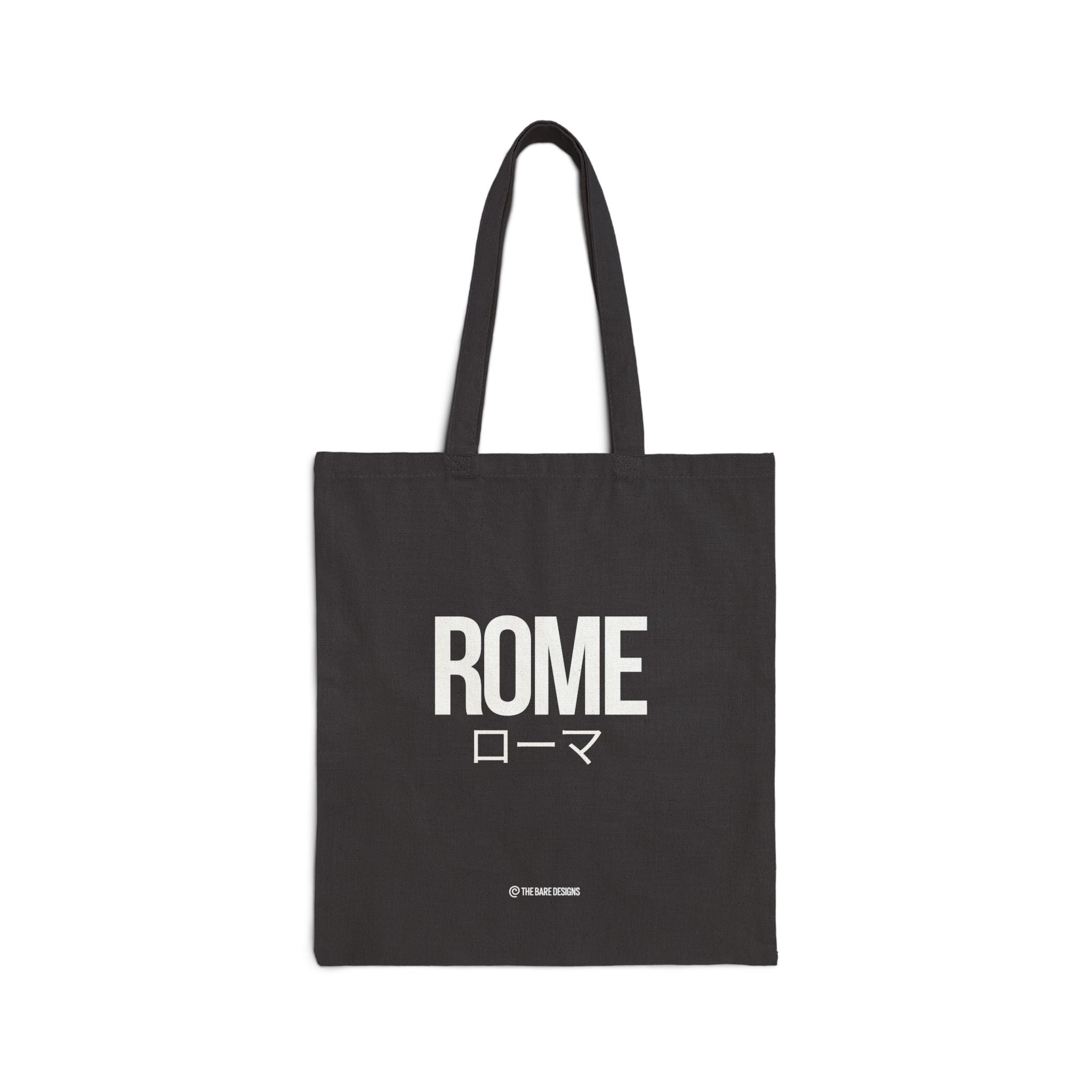 Rome Black Tote Bag