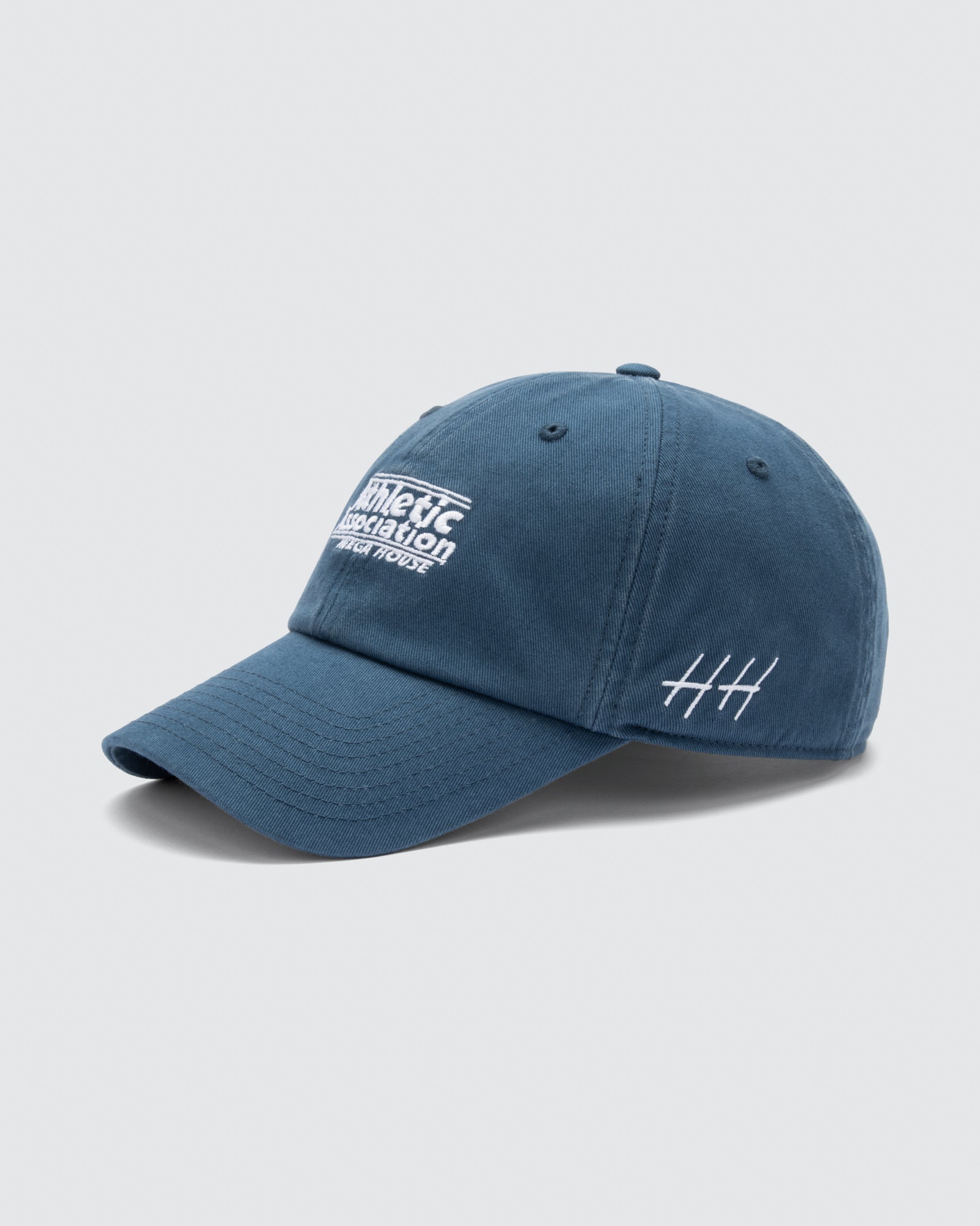 Varsity | Washed Slate Blue Cap by Huega House