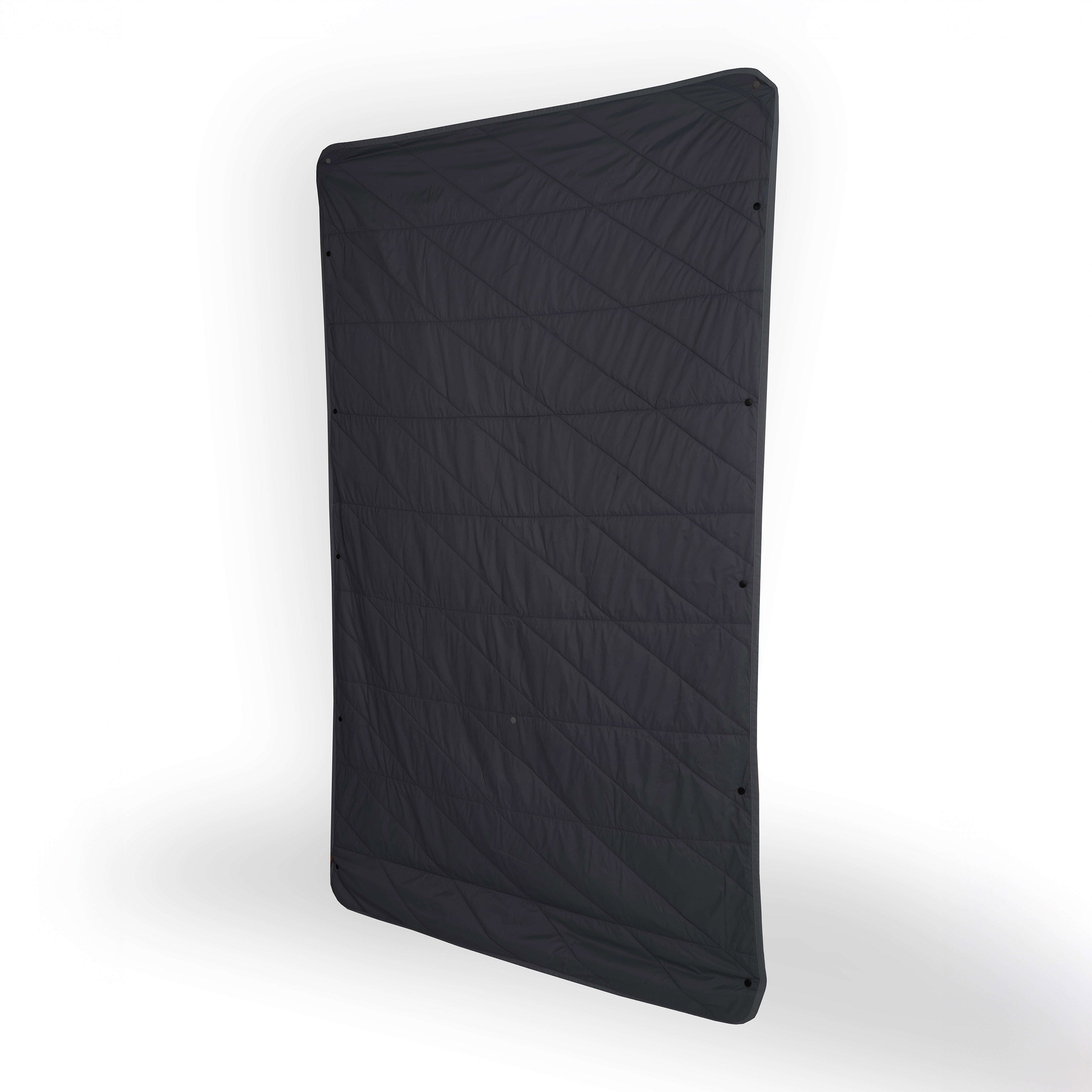 Layover Travel Blanket - Packable & Puffy | Black