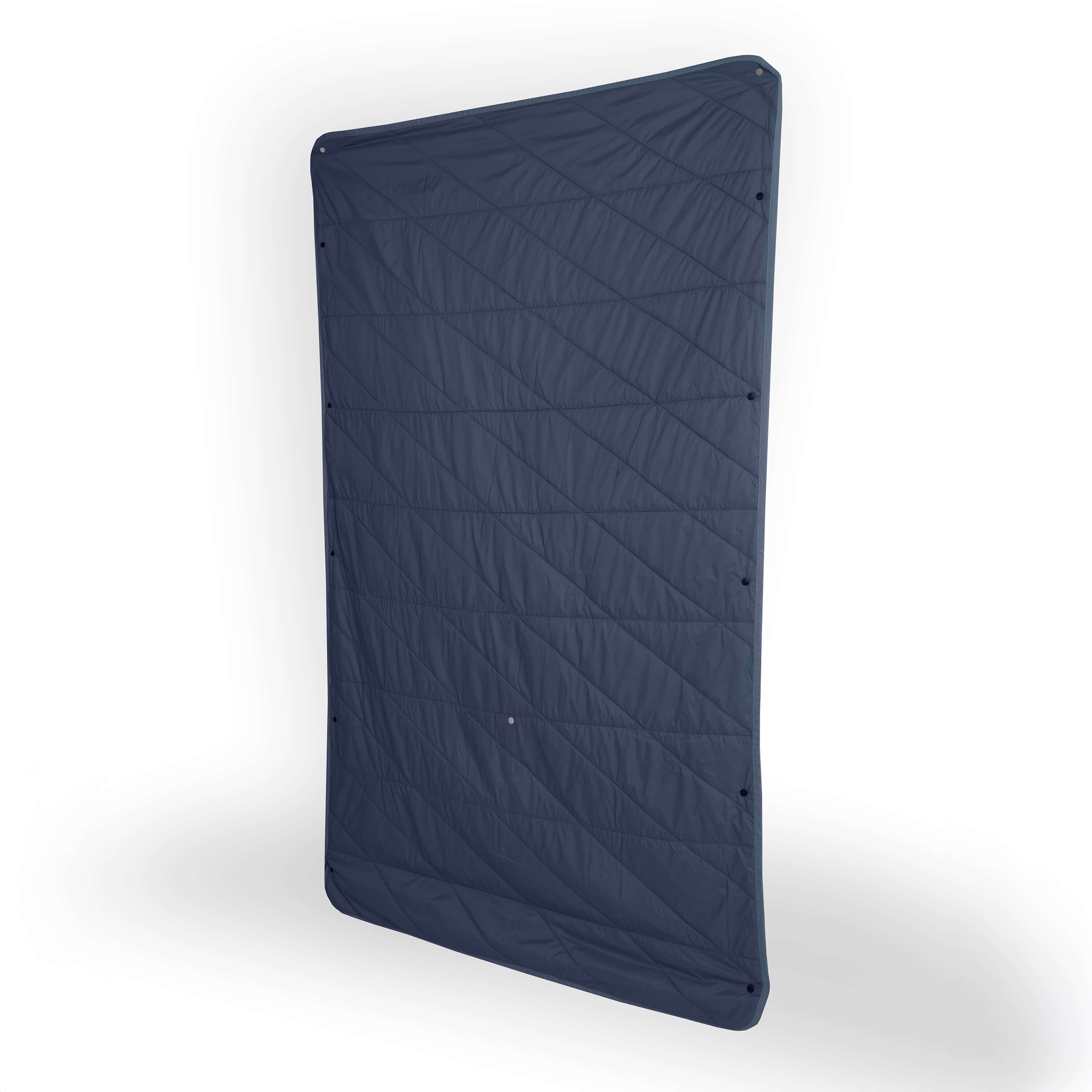 Layover Travel Blanket - Packable & Puffy | Blue