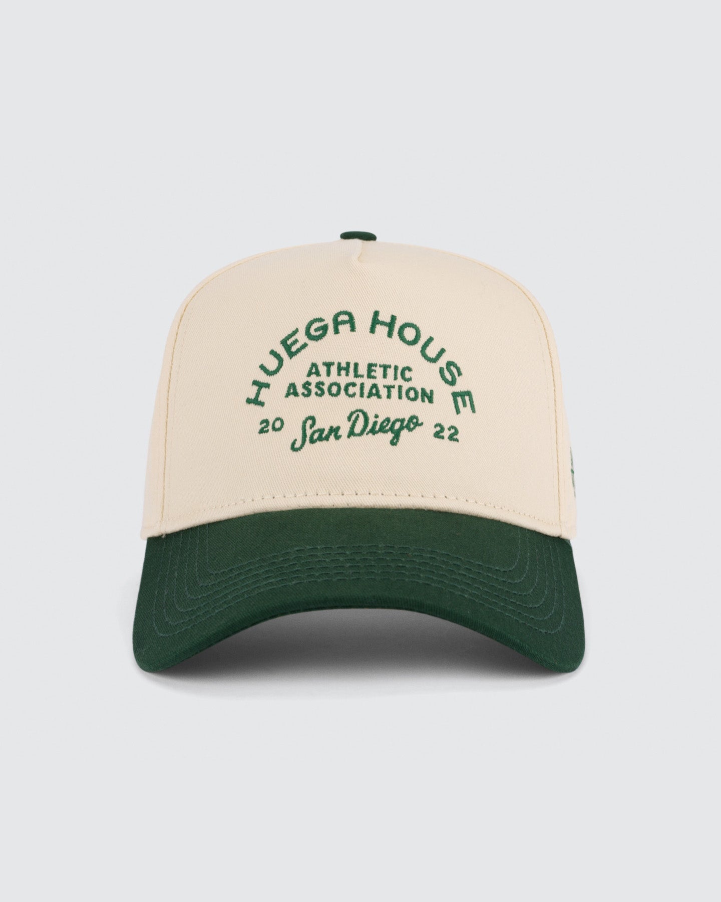 Athletic Association | Green & Natural Hat by Huega House