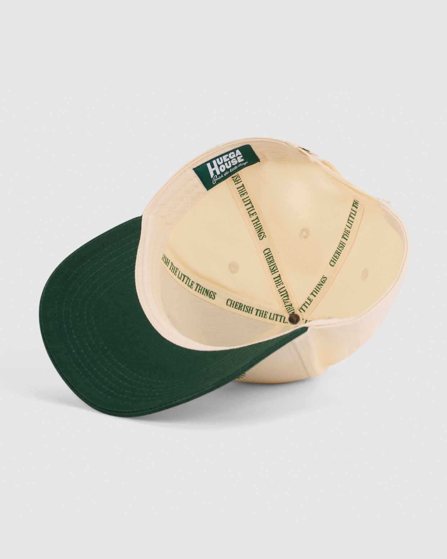 Athletic Association | Green & Natural Hat by Huega House