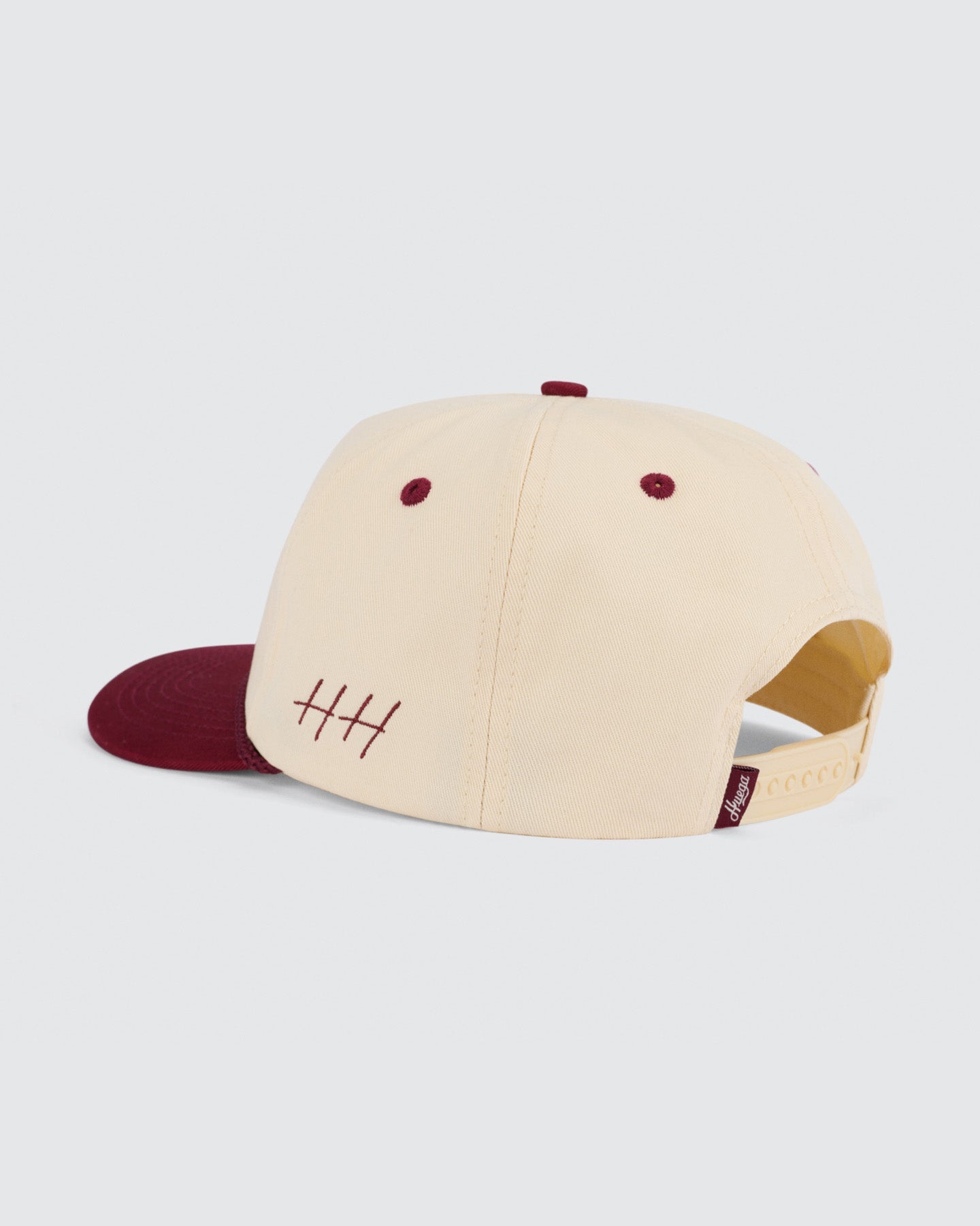 Range | Maroon & Natural Hat by Huega House