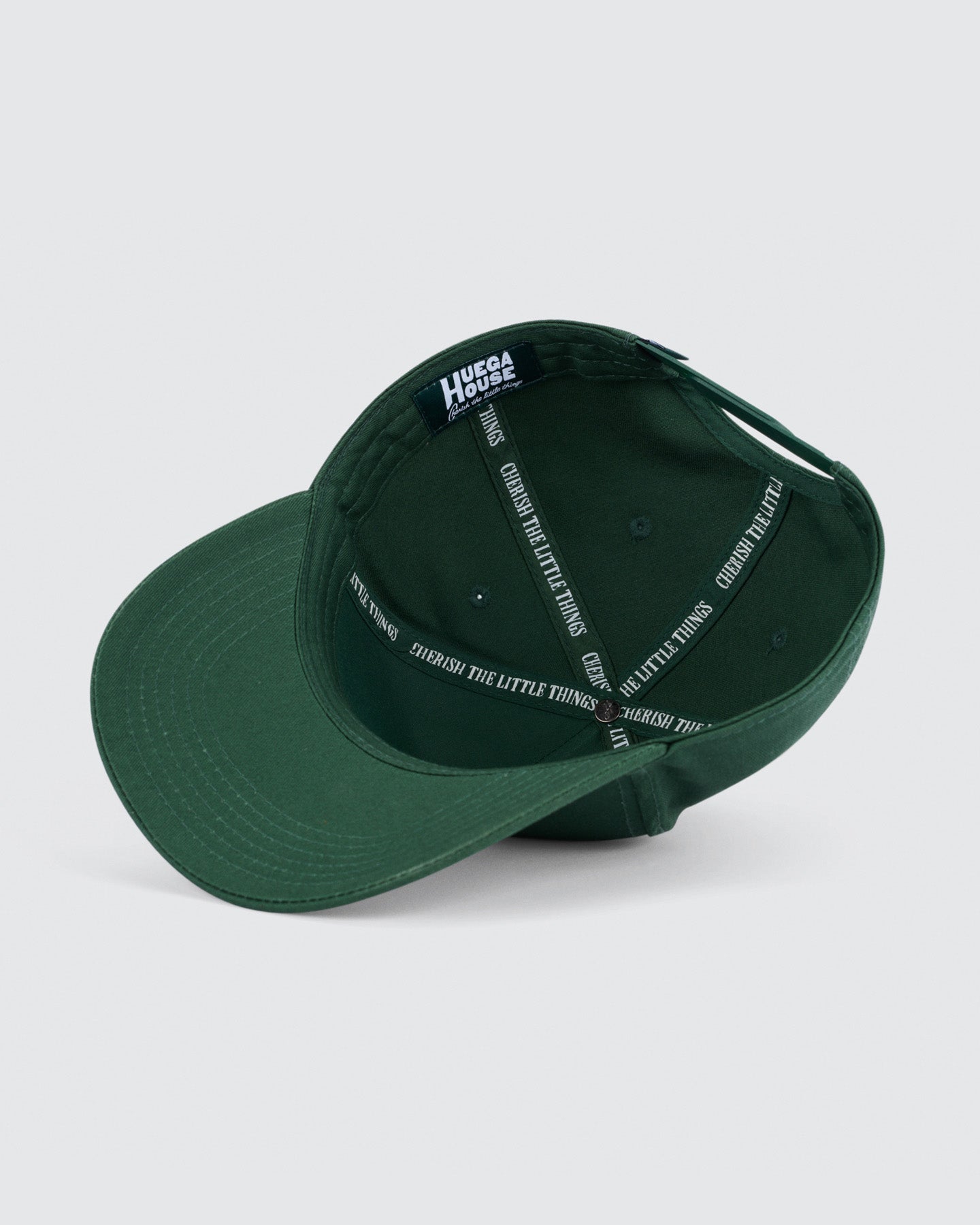 Vintage Swan | Forest Green Hat by Huega House