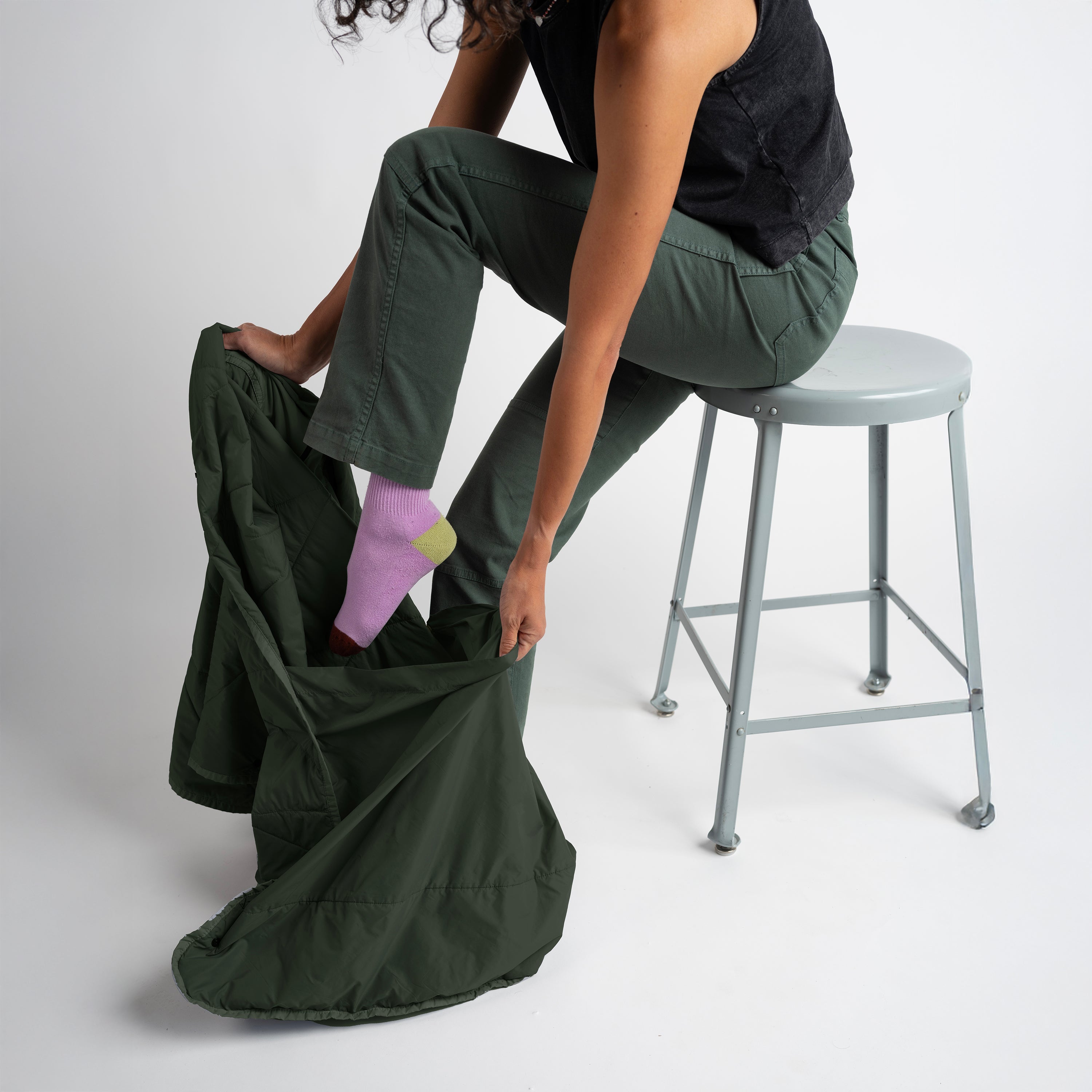 Layover Travel Blanket - Packable & Puffy | Spruce