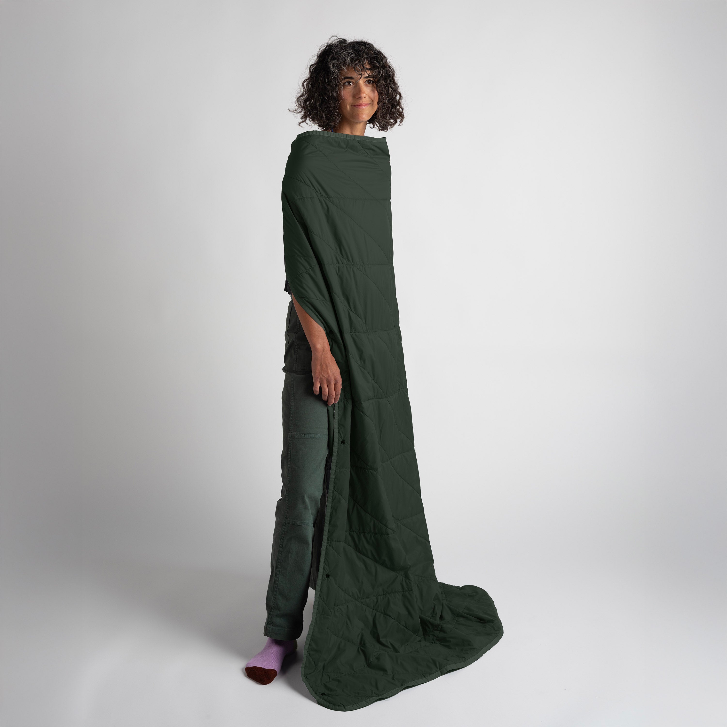 Layover Travel Blanket - Packable & Puffy | Spruce