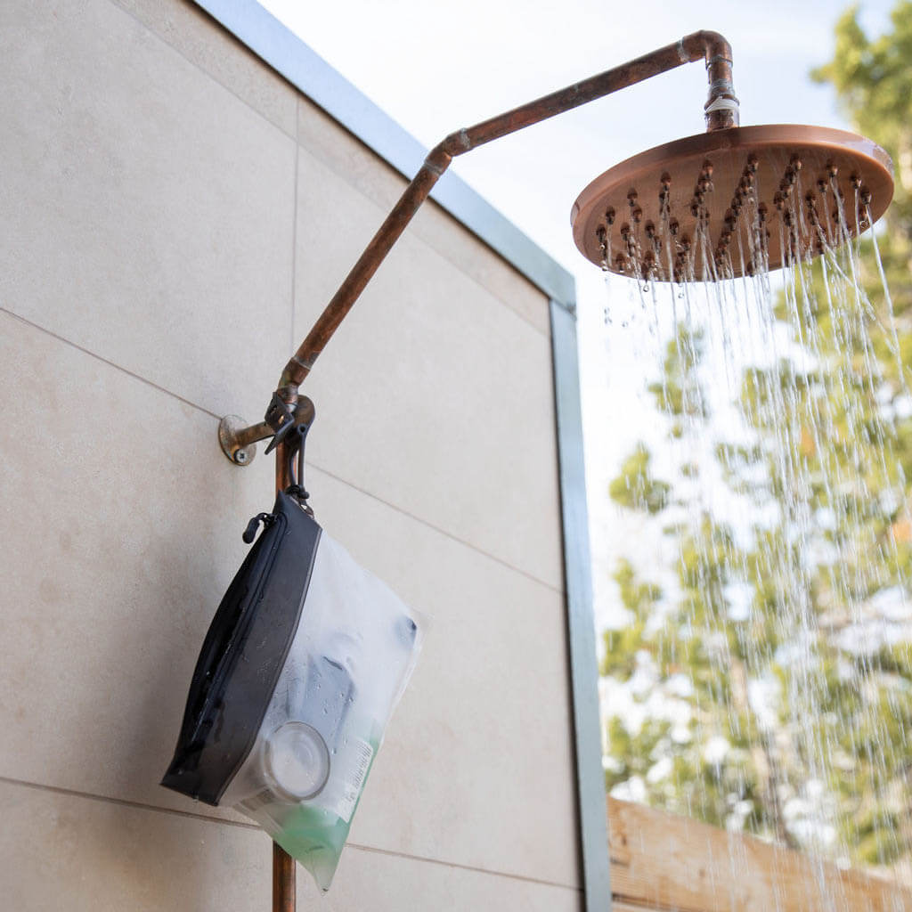 The Travel Pouch | 3-1-1 TSA Compliant Shower Bag