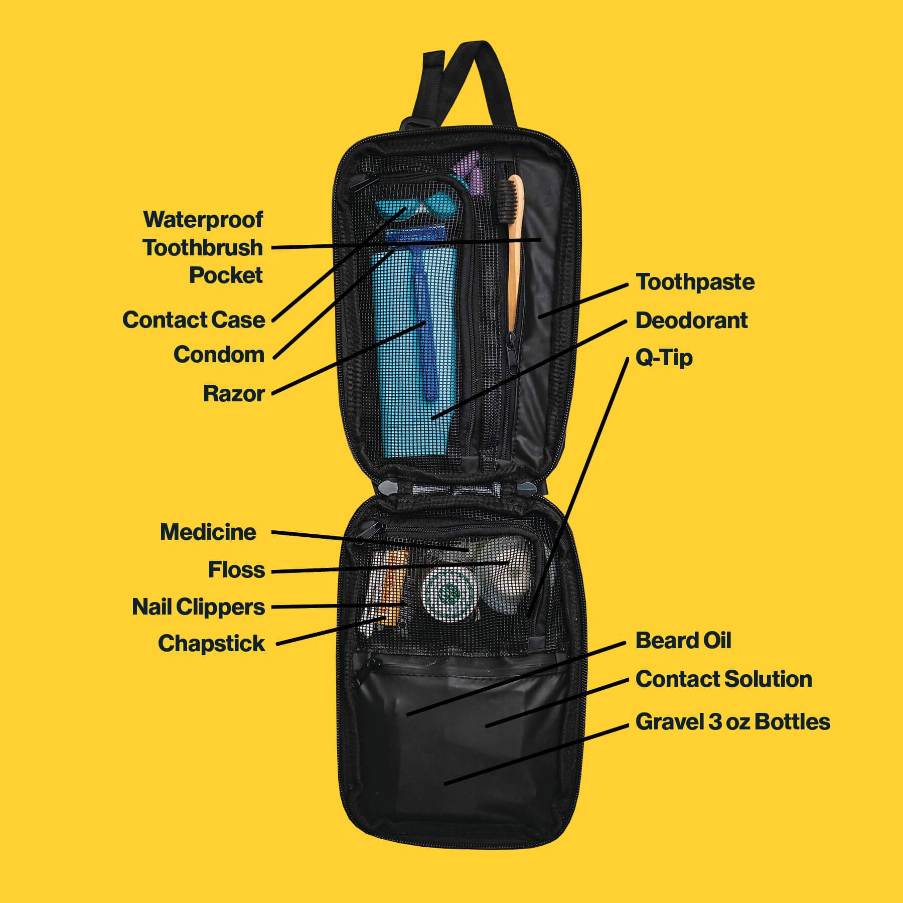 The Explorer SLIM Toiletry Bag