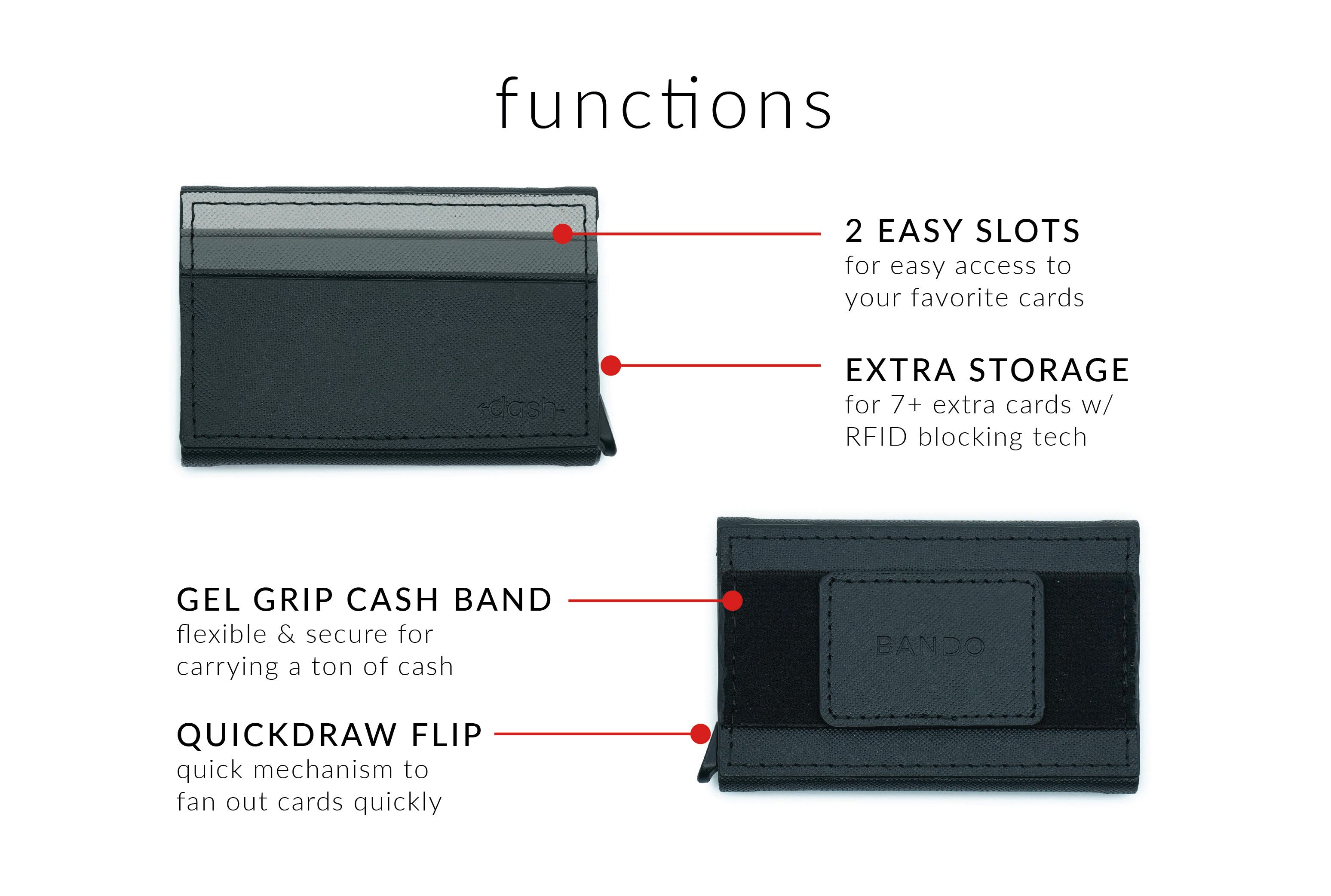 Slim Utility Wallet | Bando 3.0 RFID